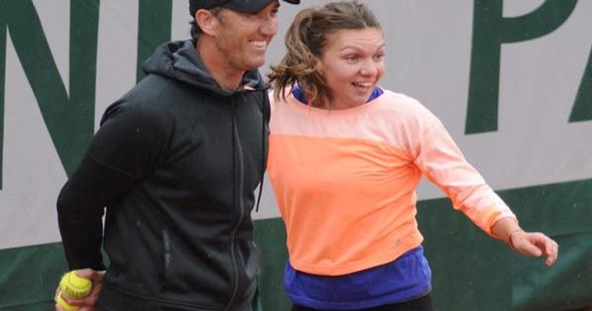 Simona Halep a avut un mesaj special pentru Darren Cahill