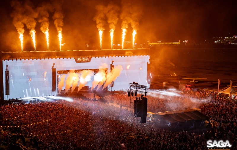 SAGA Festival, 3 zile pline de distracție la Romaero pentru cei peste 165 000 de oameni
