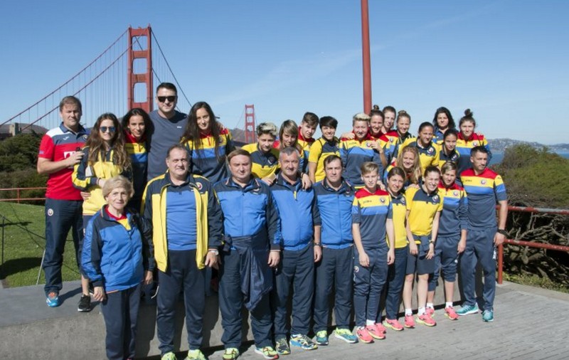 Fotbal feminin. Tricolorele, în plimbare pe podul Golden Gate din San Francisco