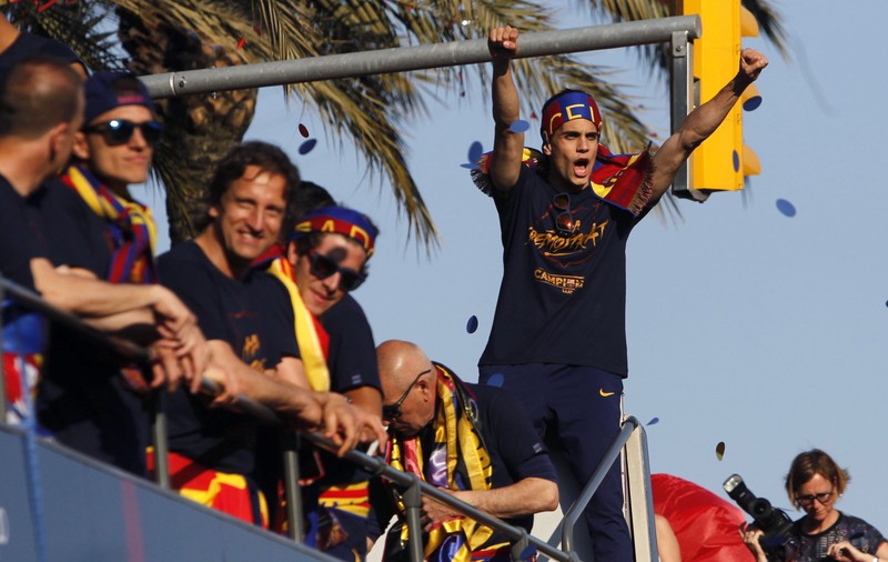 Barcelona a petrecut pe străzi. Gâlcă - victorie la meciul de adio, Raț a picat, Andone - pe sec / GALERIE FOTO & VIDEO