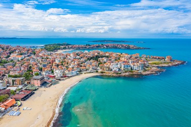 Vedere aeriană a orașului bulgar Sozopol | Foto: 123rf