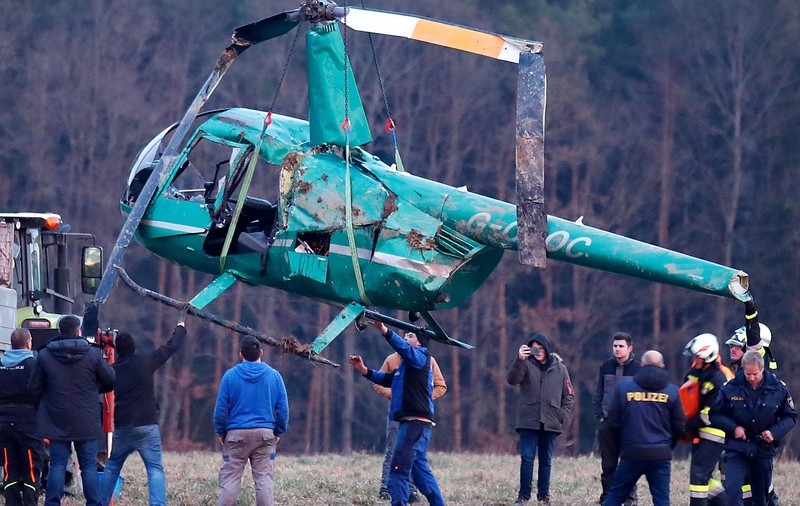 Un elicopter s-a prăbușit în Austria. Trei persoane au fost rănite