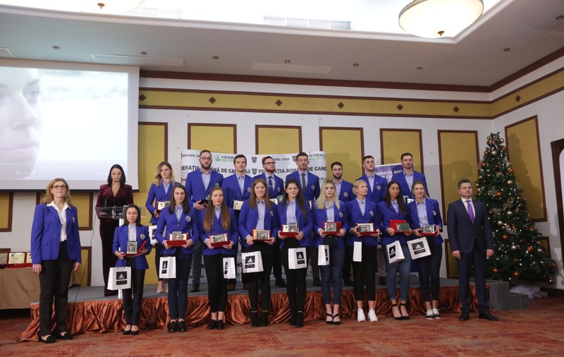 FOTO | Gala Canotajului Românesc 2018. 37 de medalii la competițiile internaționale, dintre care 17 de aur