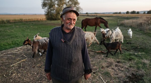 Gheorghe Vasile Hogas din satul Spiesti, Neamt. Sursa foto: Vlad Chirea