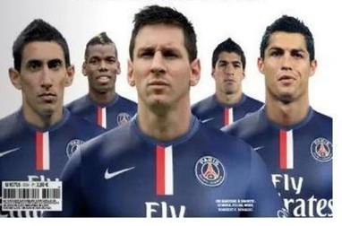 Jucătorii la care visează jurnaliștii de la Paris și toți fanii celor de la PSG. FOTO : Facebook.com
