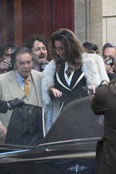 Mădălina Ghenea și Al Pacino în filmul „House of Gucci”
