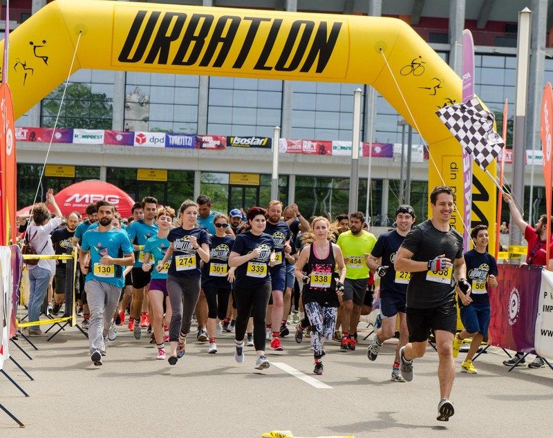 URBATLON 2016, cea mai electrizantă cursă cu obstacole a verii! La ediția a III-a au luat parte peste 1.000 de oameni / GALERIE FOTO
