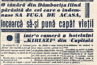 Ziarul „Tempo!” din 1940