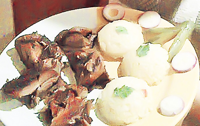 O reţetă sănătoasă | «Cupole» cu friptură de porc