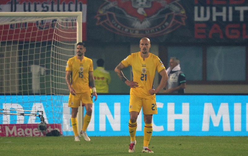 Austria - România 2-1: Florin Tănase marchează la ultima fază un gol de onoare, într-o partidă dominată de la un cap la altul de austrieci
