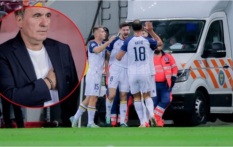 Gică Hagi, un car de nervi după ce România a luat două goluri în primele 19 minute: „Bă, tu ești nebun?”