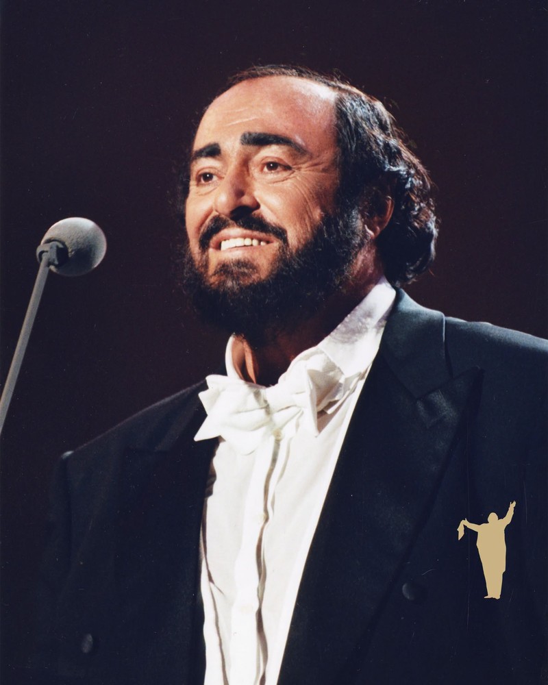 Luciano Pavarotti. Sursa foto: Facebook / Luciano Pavarotti