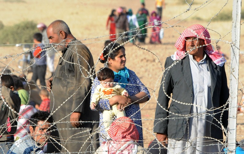 45.000 de kurzi din Siria au fugit în Turcia, într-o singură noapte | FOTO