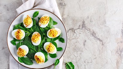 Rețete de ouă umplute