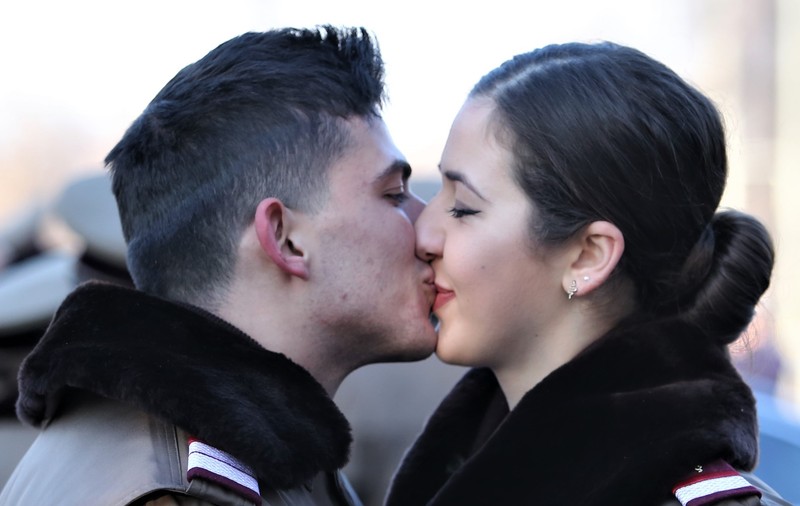 VIDEO/ Parada vorbelor mari, la minus 10 grade