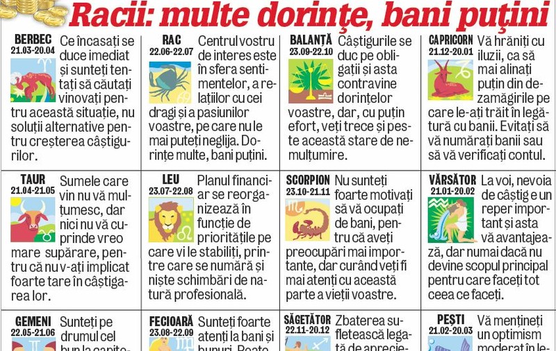 Cum stăm cu banii săptămâna viitoare