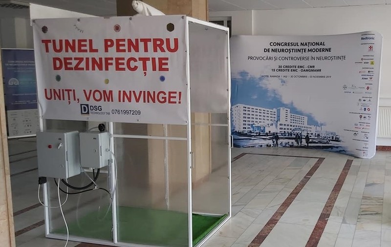 Tunelurile de decontaminare pentru COVID-19, între șarlatanie și disperarea autorităților