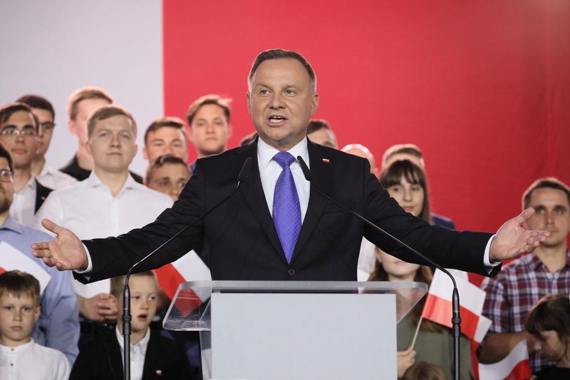 Președintele Poloniei, Andrzej Duda, consideră că ”ideologia LGBT” este mai periculoasă decât comunismul FOTO: EPA