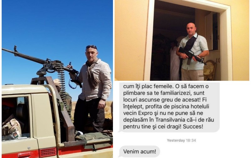 Mercenar român antrenat în Legiunea Străină, mesaj ca mafioții trimis directorului Romgaz: „Nu ne pune să ne deplasăm, că-i de rău pentru tine și cei dragi!”
