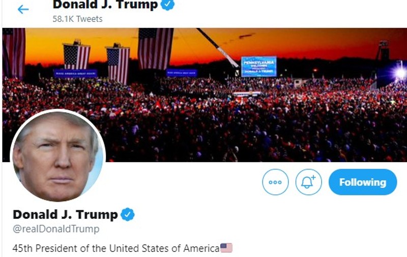 Contul de Twitter al lui Donald Trump ar putea fi suspendat dacă va pierde alegerile