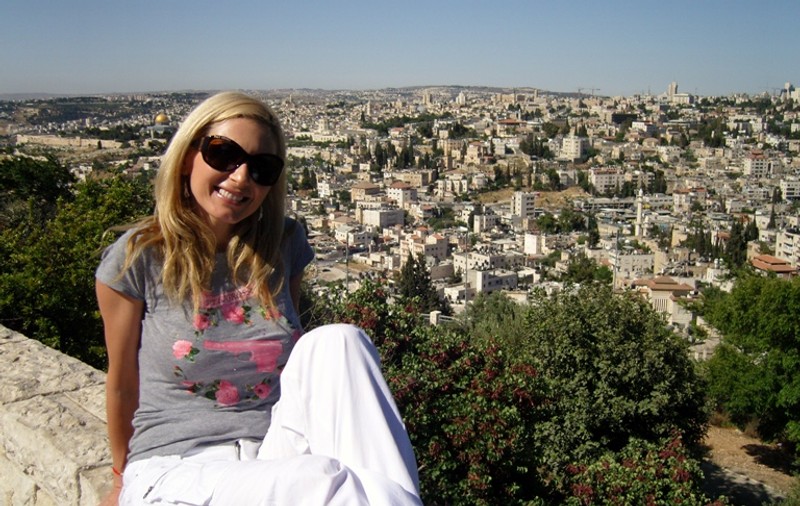 Luana Ibacka, călătorie în Ţara Sfântă