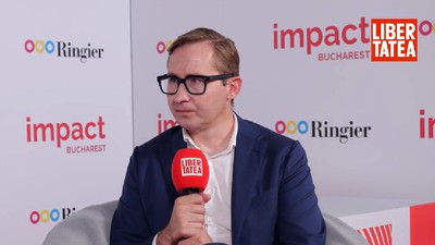 Sławomir Sierakowski, jurnalist, critic literar și sociolog polonez, la Impact Bucharest 2025