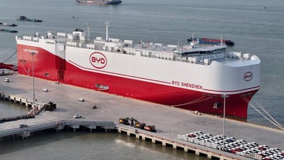 navă transportatoare de automobile byd china