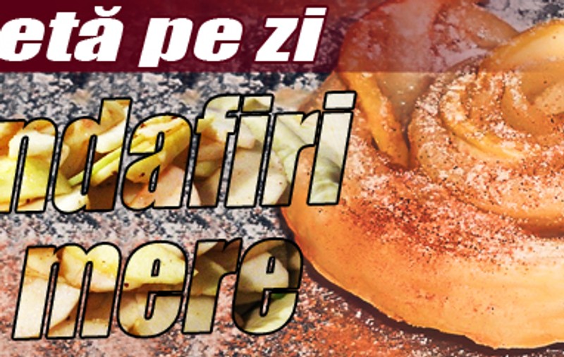 O reţetă pe zi - Trandafiri cu mere