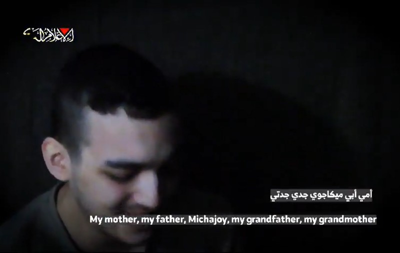 Un nou clip video cu un ostatic reţinut în Gaza, difuzat de Hamas. Tânărul plânge și le cere lui Donald Trump și Netanyahu ajutorul
