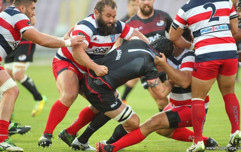 Steaua rămâne liderul SuperLigii CEC Bank de rugby, după remiza de la Timișoara Saracens