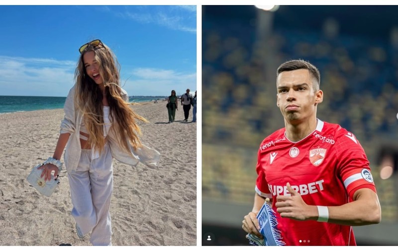 Cătălin Cîrjan, căpitanul lui Dinamo, și-a cerut iubita în căsătorie. Imagini emoționante cu cei doi