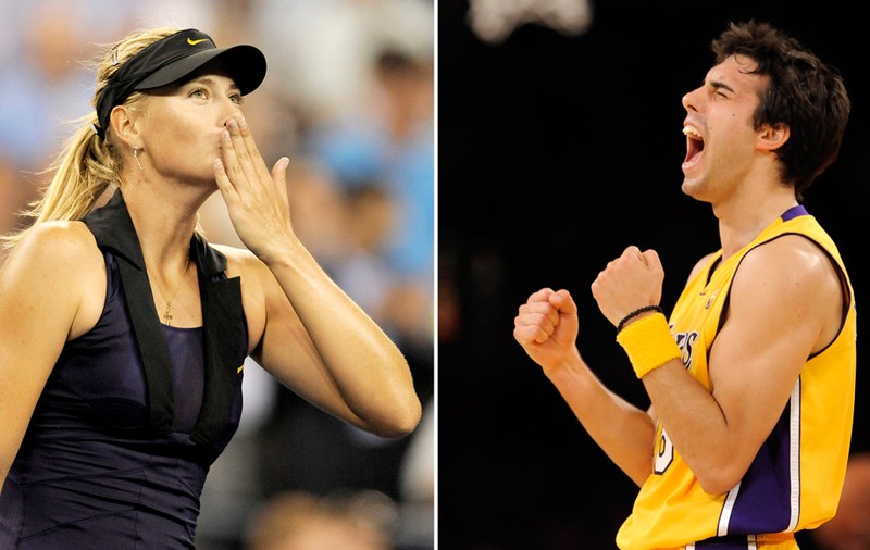 Maria Sharapova s-a logodit cu Sasha Vujacic