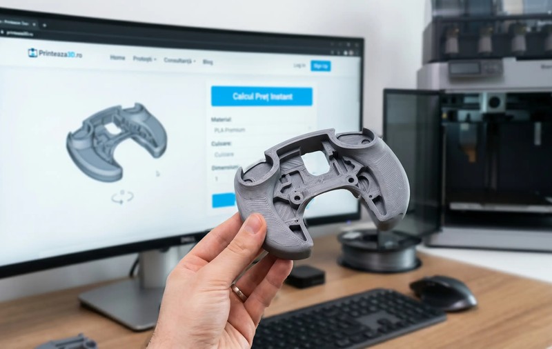 De la fișier la obiect fizic: ghidul fabricației digitale și al printării 3D online în România