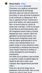 Răspunsul lui Marian Godină