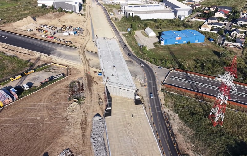 Când vor fi gata cei 8,6 kilometri de autostradă din A0 Nord realizați de chinezii de la CCECC. Lotul dintre DN2 și DN3, din nou amânat