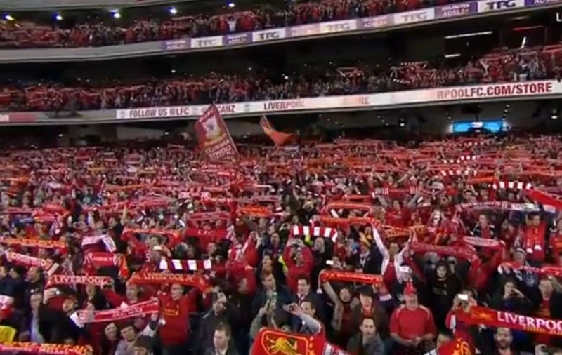 FANTASTIC! Un exemplu pentru toţi suporterii din lume. Ce au făcut 95.000 de oameni, pe stadion, îţi ridică părul pe tine! VIDEO