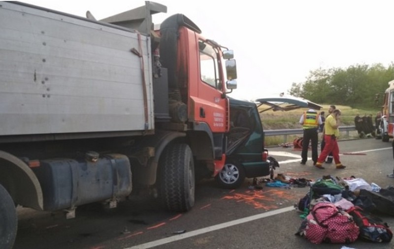 Mărturia unui șofer care a filmat accidentul din Ungaria, în care au murit nouă români: "Ăsta-i de la noi din zonă"
