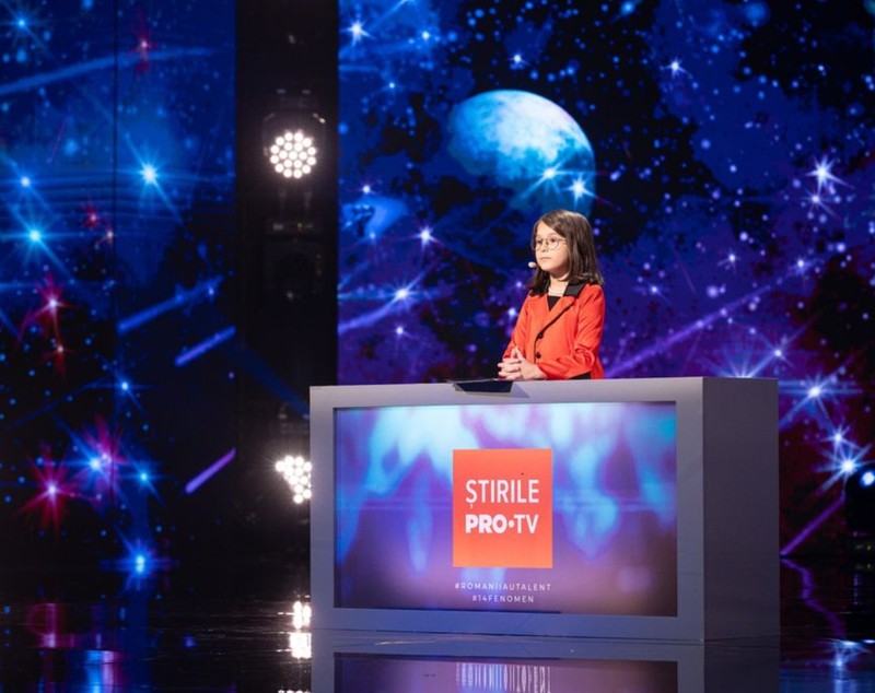 Cine e Delia Papazicu, fetița care a imitat-o pe Andreea Esca la „Românii au talent”, sezonul 14. Andi Moisescu: „Niciodată să nu răspunzi la întrebarea «Ce salariu ai?»”