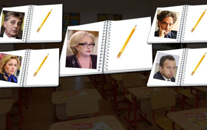 Politicieni corijenți! Sunt premieri, miniștri, parlamentari, dar ar trebui să se întoarcă pe băncile școlii