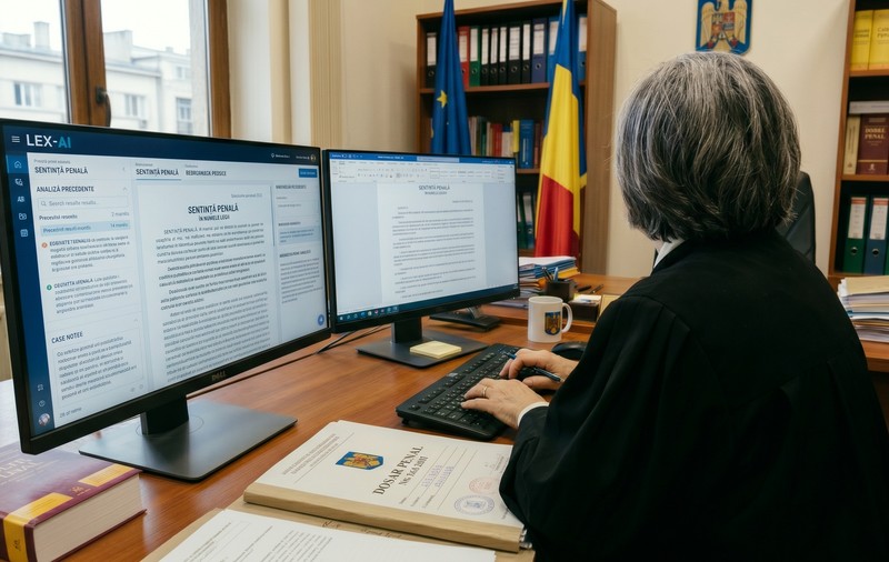 Judecătoare de la Tribunalul București bănuită că a folosit inteligența artificială în motivarea unei hotărâri. Cuvintele „manipulativă”, „stipula”, cenzurate pentru că au conținut obscen