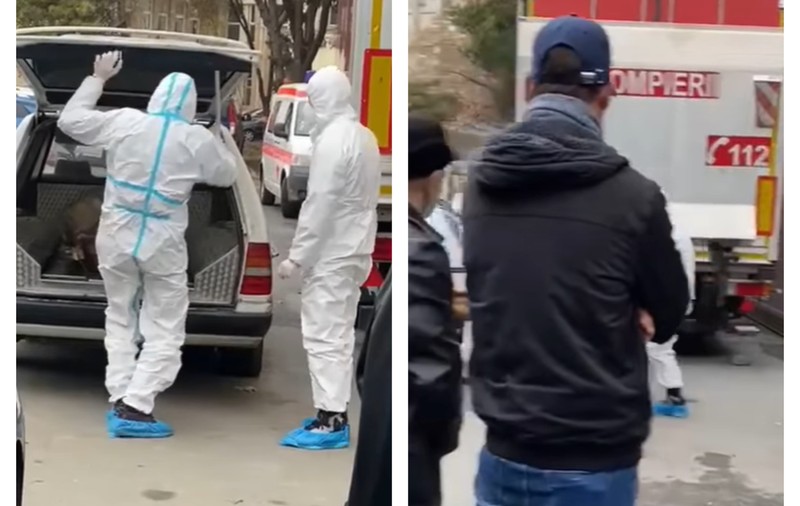 VIDEO | Imagini revoltătoare la Constanța. Pacienții decedați de COVID, preluați de rude din curtea spitalului