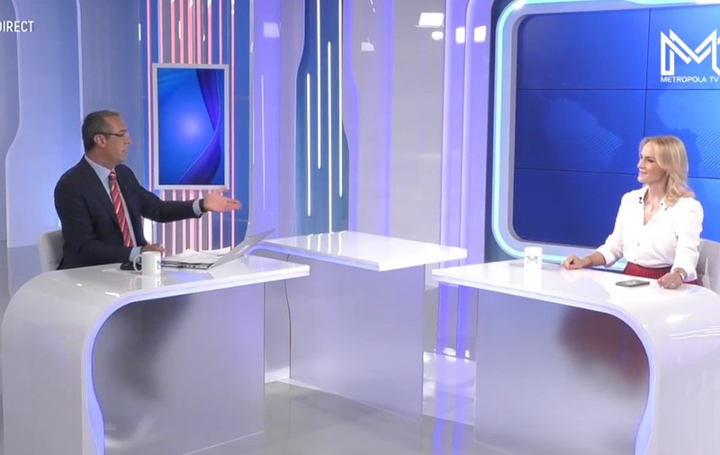 Televiziunea lui Pandele, sancționată pentru o emisiune cu Gabriela Firea. CNA: ”O dovadă de servilism”
