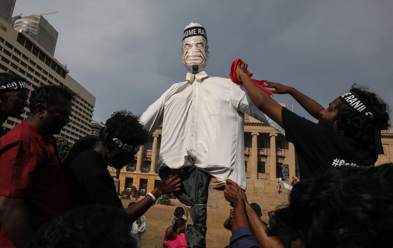 Ranil Wickremesinghe, ales președinte de Parlamentul din Sri Lanka, spre nemulțumirea protestatarilor
