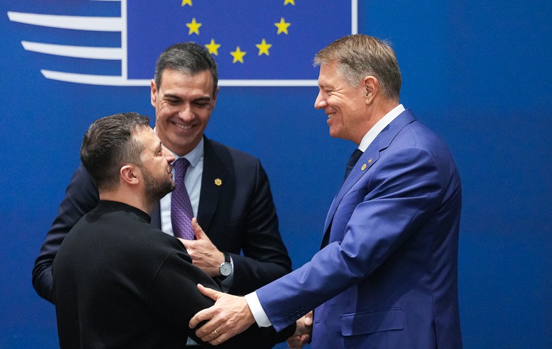 Mesajul transmis de Klaus Iohannis după întâlnirea cu Volodimir Zelenski de la Bruxelles