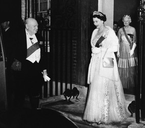 Alături de Winston Churchill | Foto: Profimedia