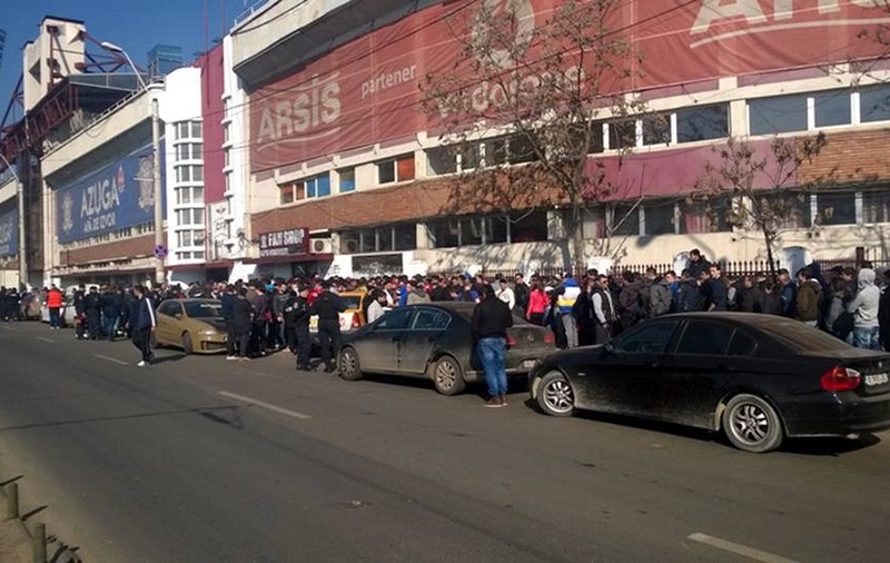 Rapidiștii dau năvală în Ghencea. Au epuizat într-o jumătate de oră biletele