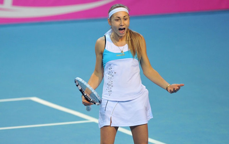 Cine este Aleksandra Krunici, adversara Simonei Halep din ”optimile” de la Bucharest Open