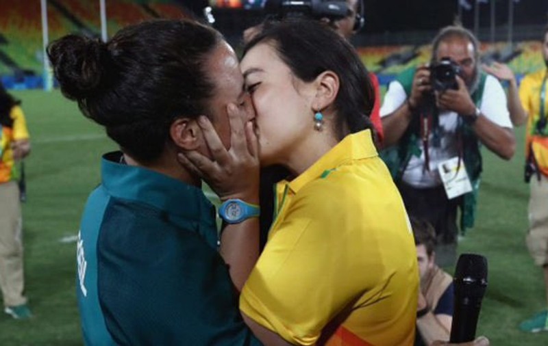 Jocurile Olimpice. O rugbistă braziliană a fost cerută în căsătorie de o voluntară / GALERIE FOTO & VIDEO