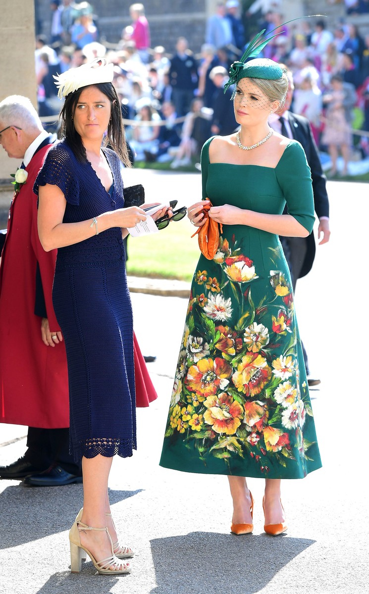 Lady Kitty Spencer, apariție spectaculoasă la nunta lui Harry