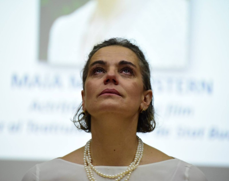 Maia Morgenstern a primit titlul de Doctor Honoris Causa Artis al Universității de Vest din Timișoara| FOTO